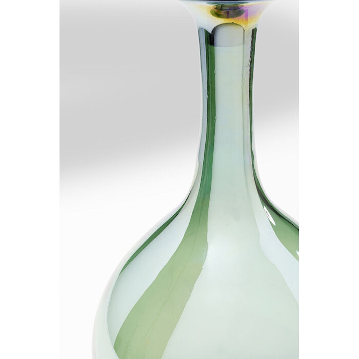 2 bouteilles 47cm SHEREZADE Kare Design vert