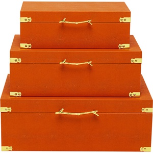 3 boîtes NOAH Kare Design orange