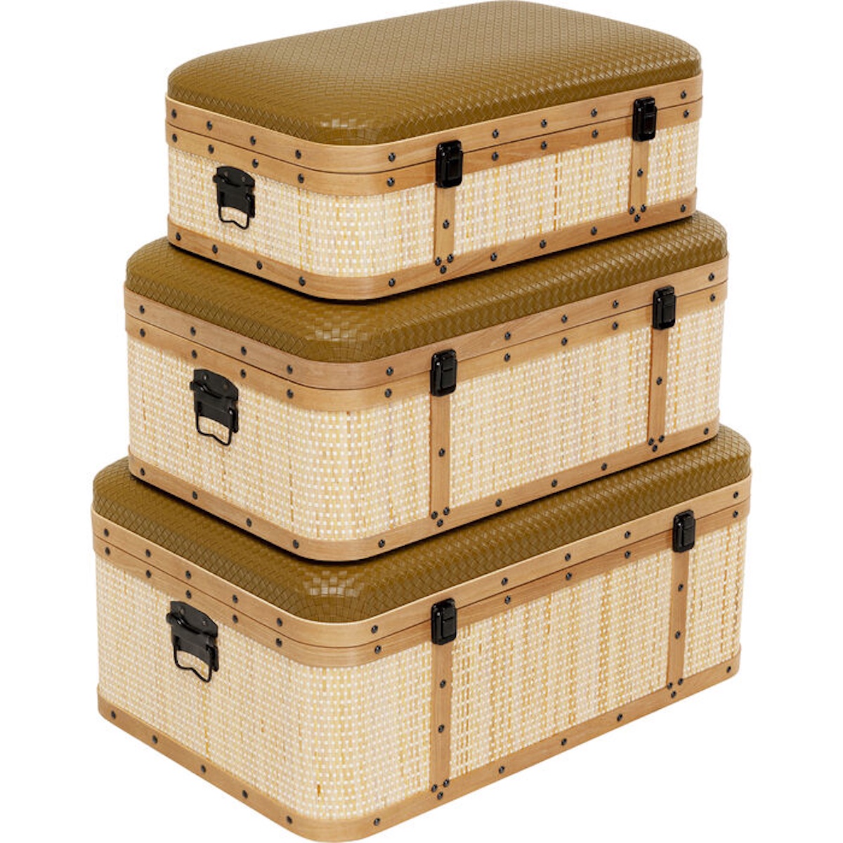 3 coffres VIAGGO Kare Design