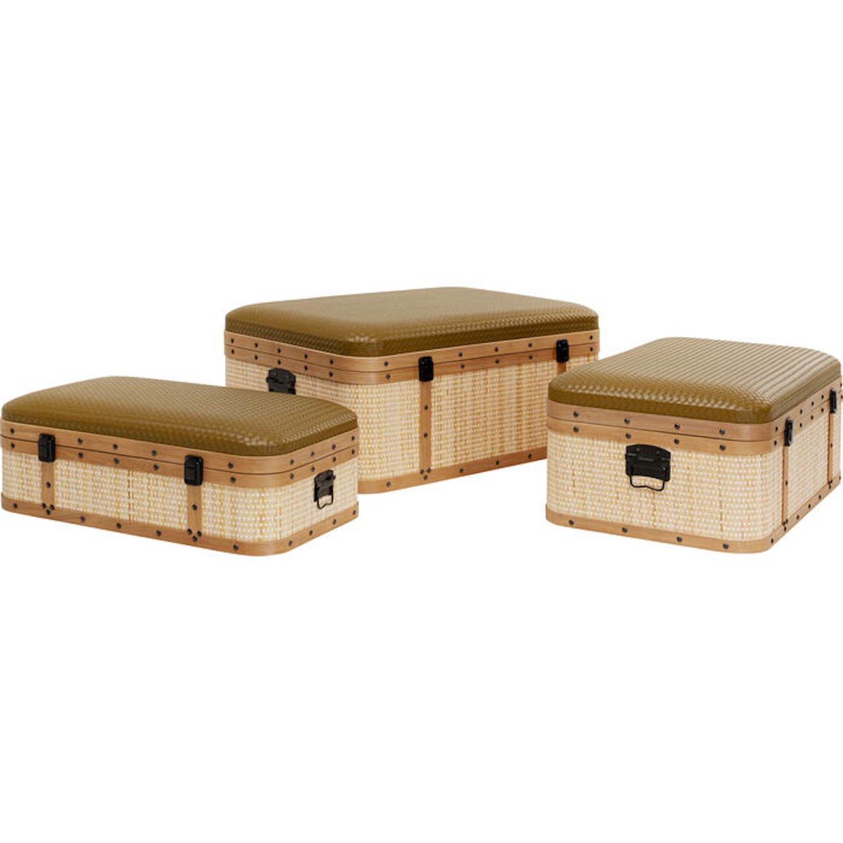 3 coffres VIAGGO Kare Design