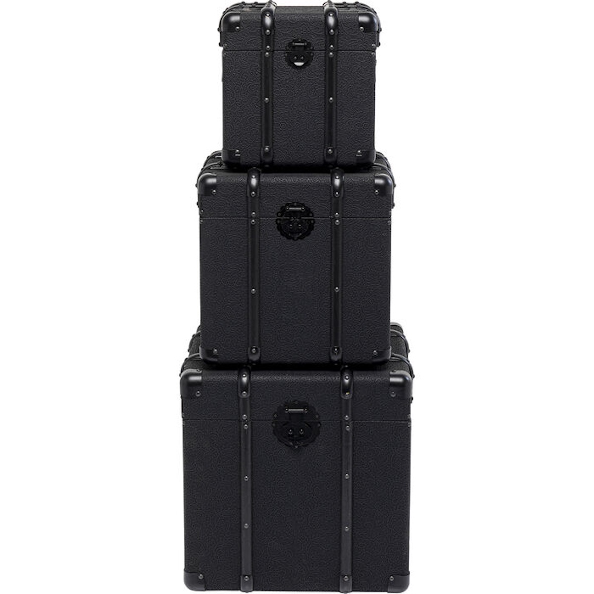 3 coffres VOYAGE Kare Design noir