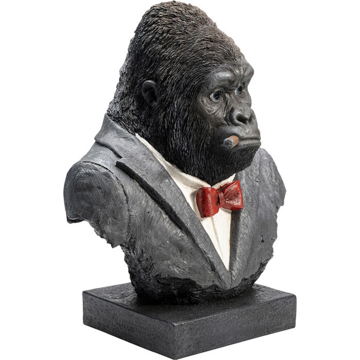 Animal décoratif 48cm SMOKING GORILLA Kare Design