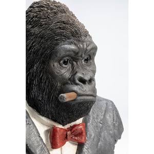 Animal décoratif 48cm SMOKING GORILLA Kare Design