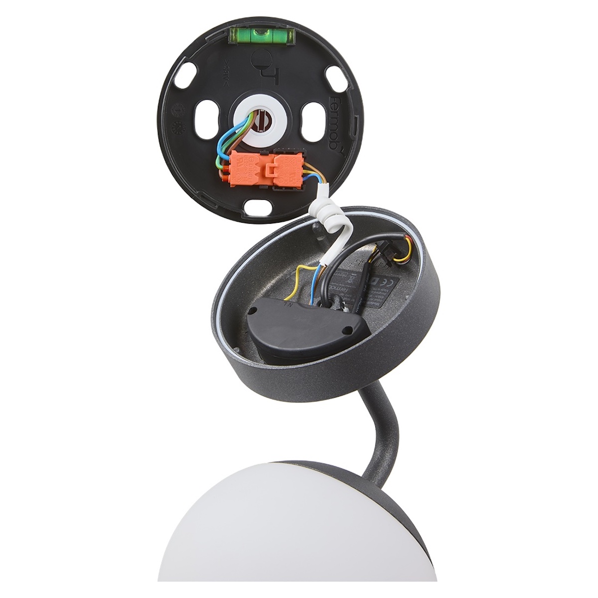Applique MOOON Fermob carbone