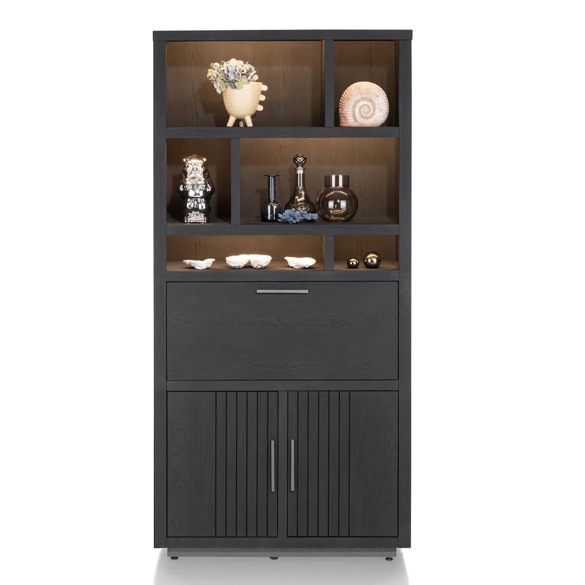 Armoire 100cm PAVIE Henders & Hazel Castle Black
