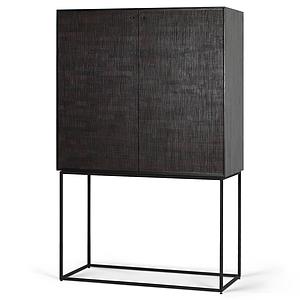 Armoire 102cm GROOVES Ethnicraft teck noir