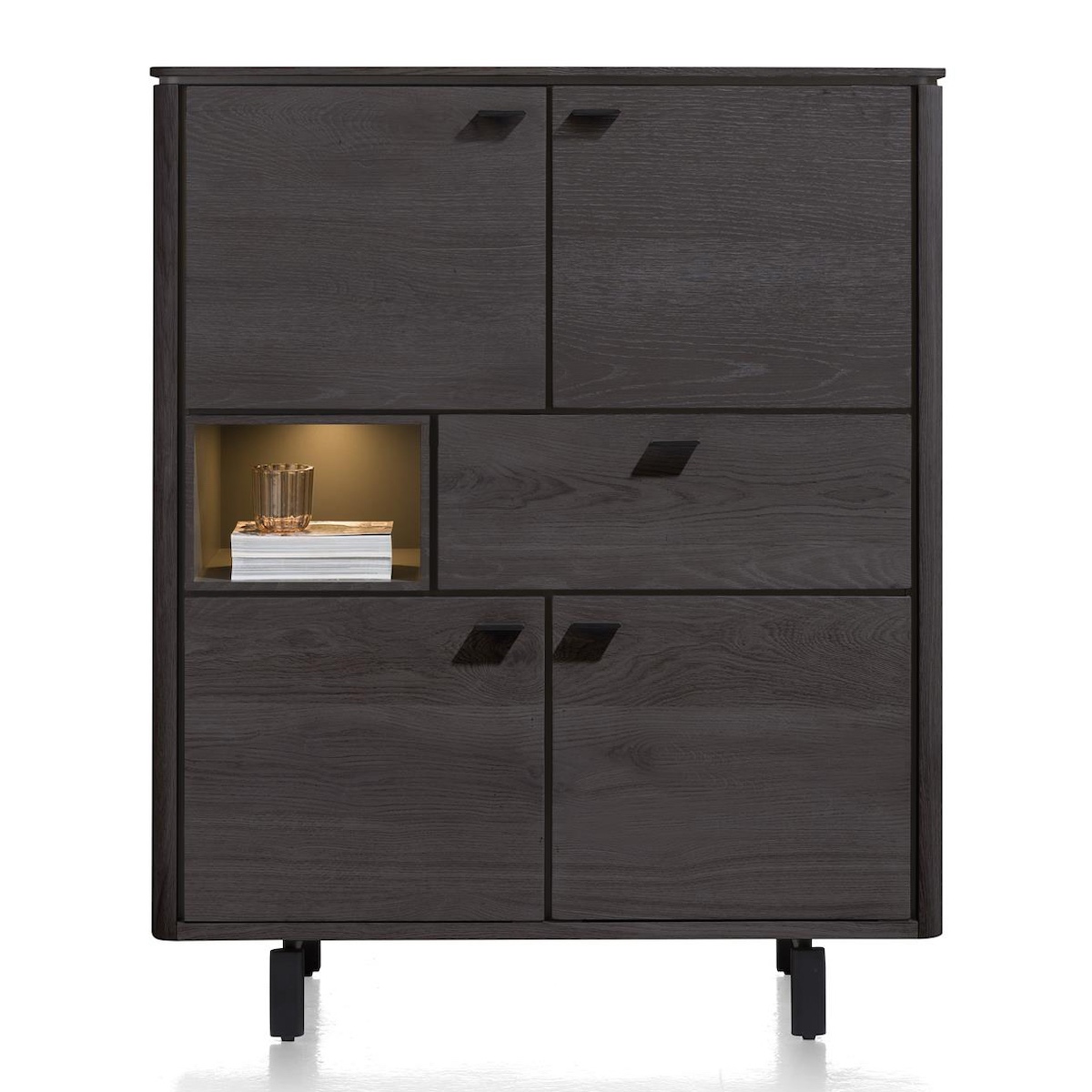 Armoire 115cm LIVADA Henders & Hazel Onyx
