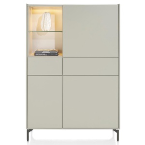 Armoire 120cm NOON Xooon gris soie