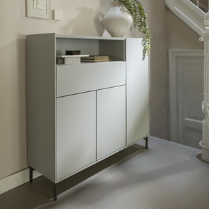 Armoire 120cm NOON Xooon gris soie