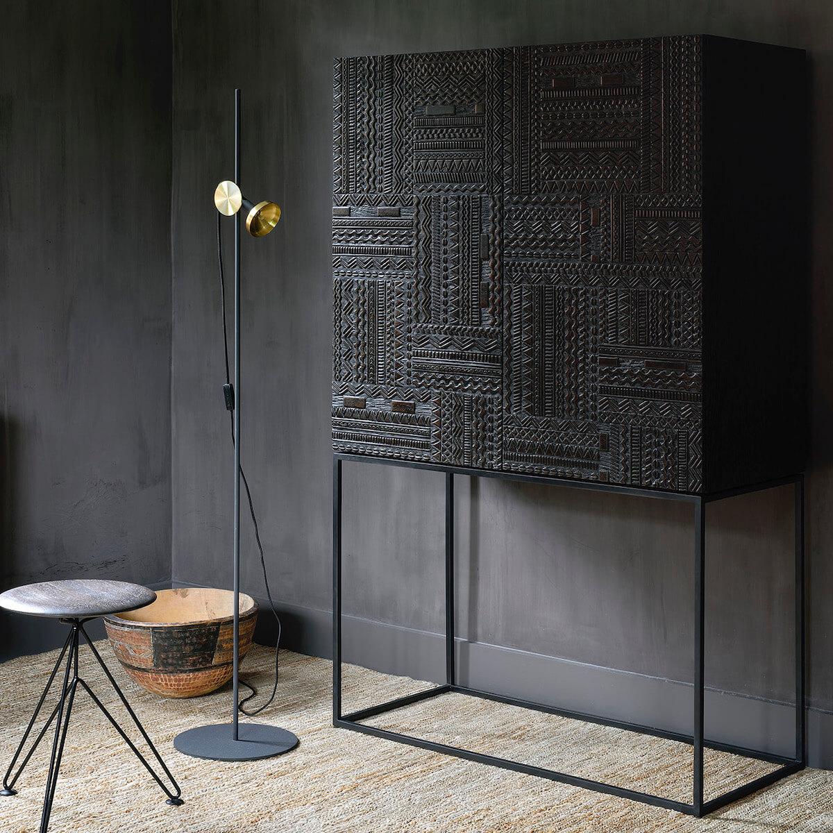 Armoire 160cm TABWA Ethnicraft teck noir