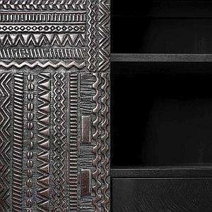 Armoire 160cm TABWA Ethnicraft teck noir