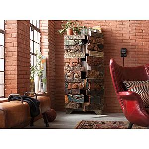 Armoire 2 portes SHANTI PUZZLE Kare Design