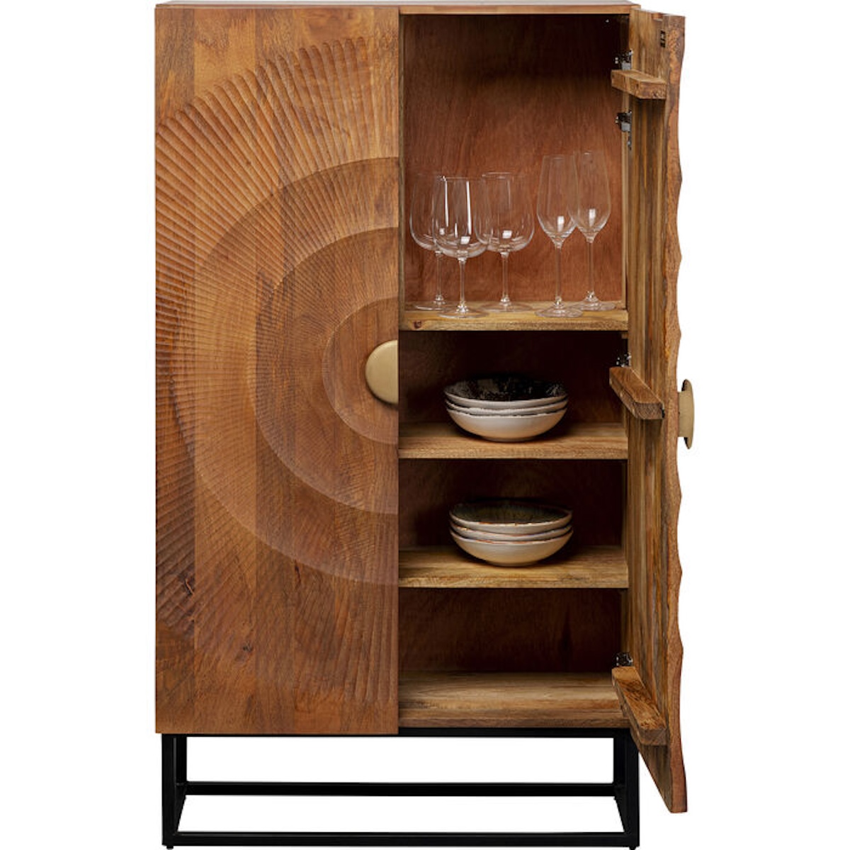 Armoire 76x140cm MADEIRA Kare Design clair