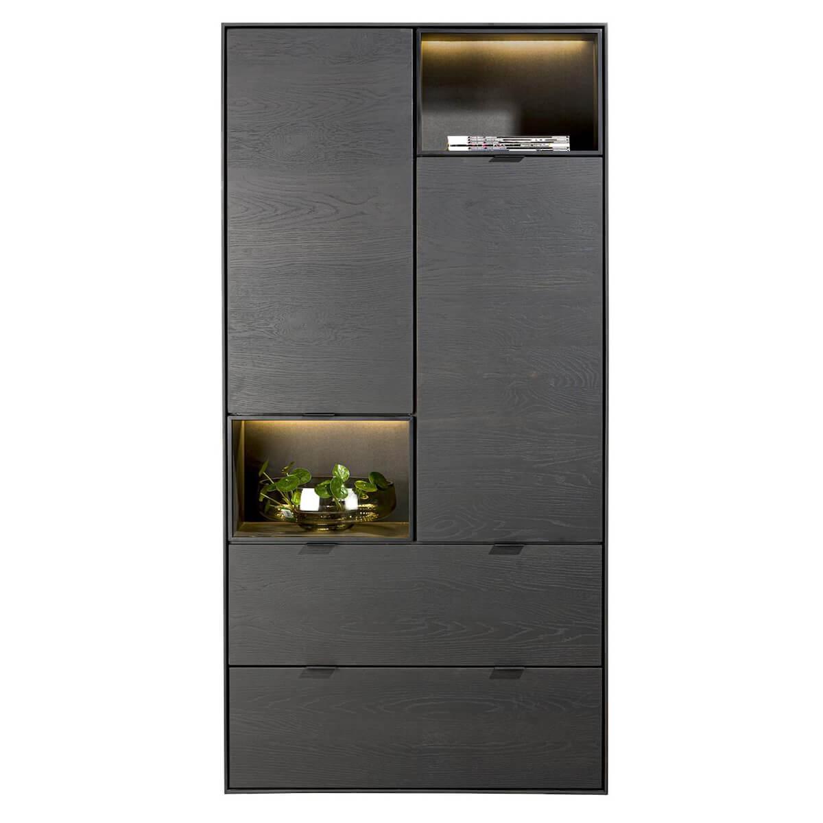 Armoire 90cm ELEMENTS Xooon onyx