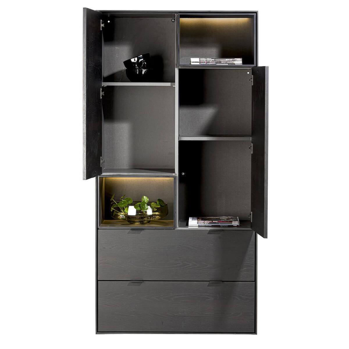 Armoire 90cm ELEMENTS Xooon onyx