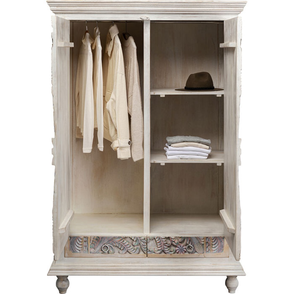 Armoire à vêtements 120x180cm GOA Kare Design