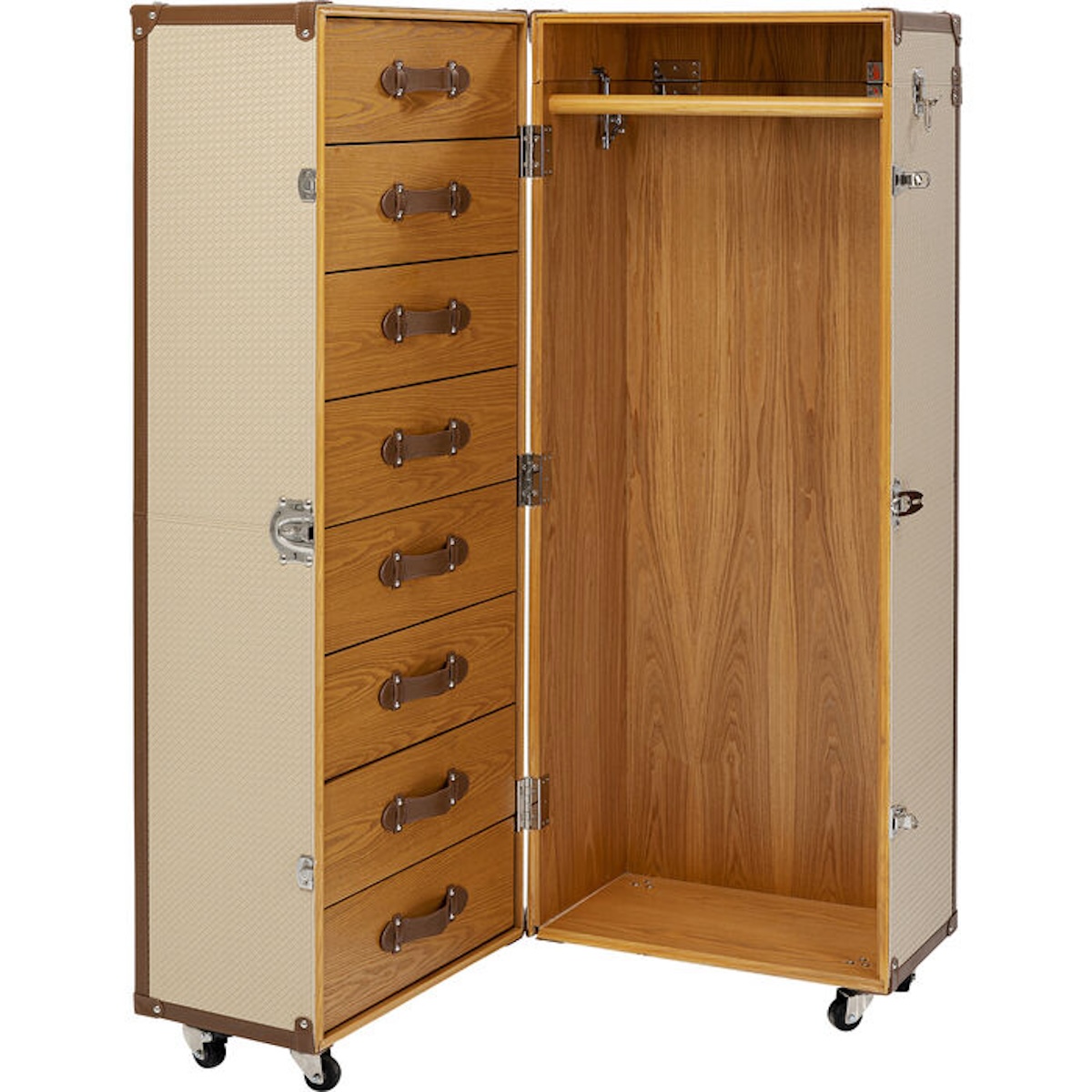Armoire coffre VENEZIA Kare Design crème