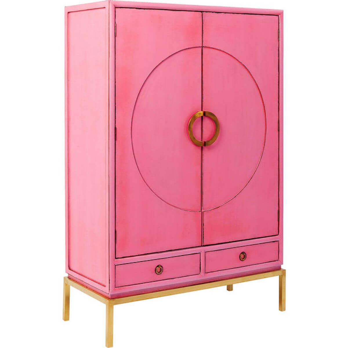 Armoire DISK Kare Design fuchsia
