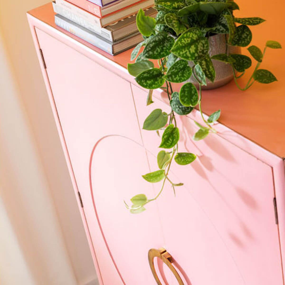 Armoire DISK Kare Design fuchsia