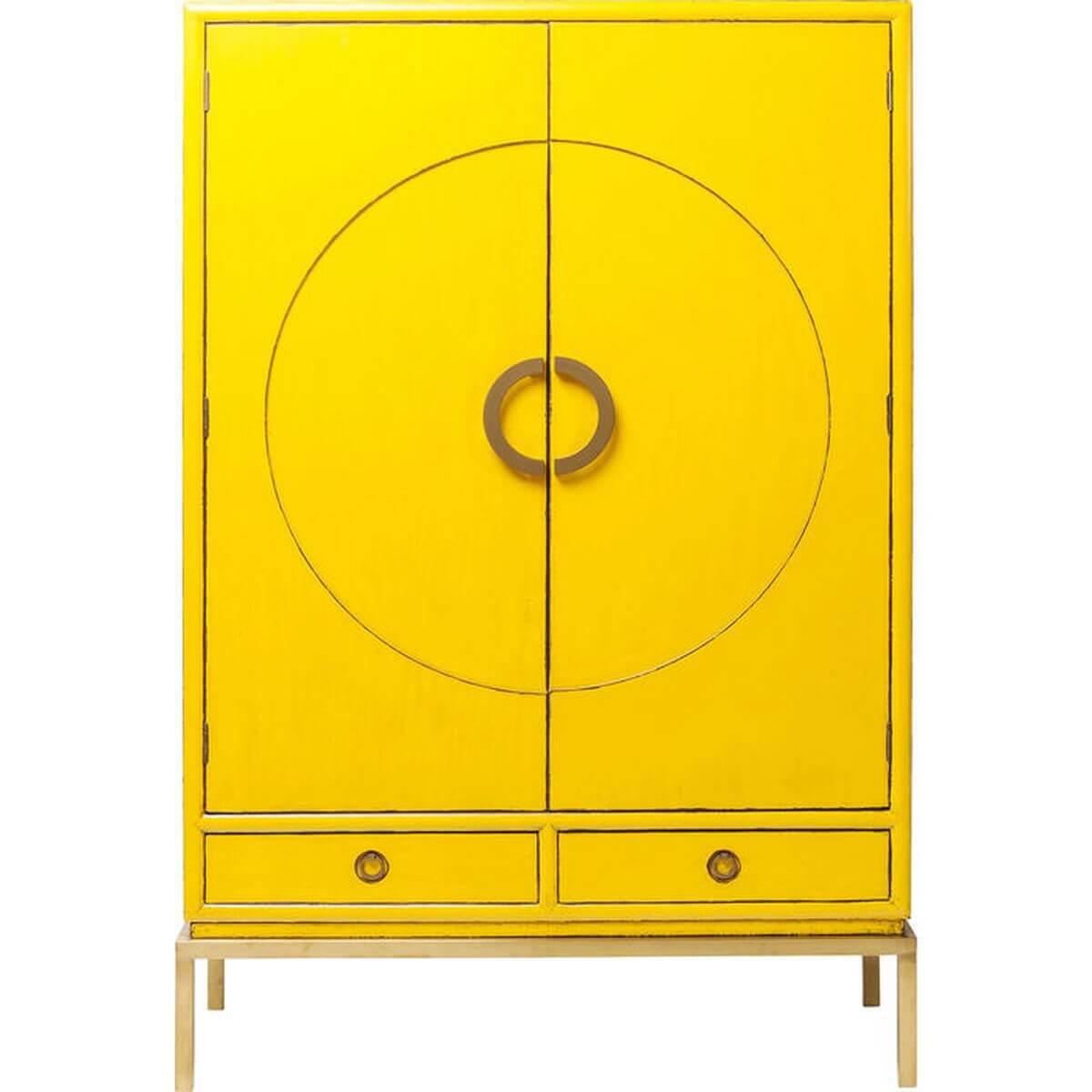 Armoire DISK Kare Design jaune