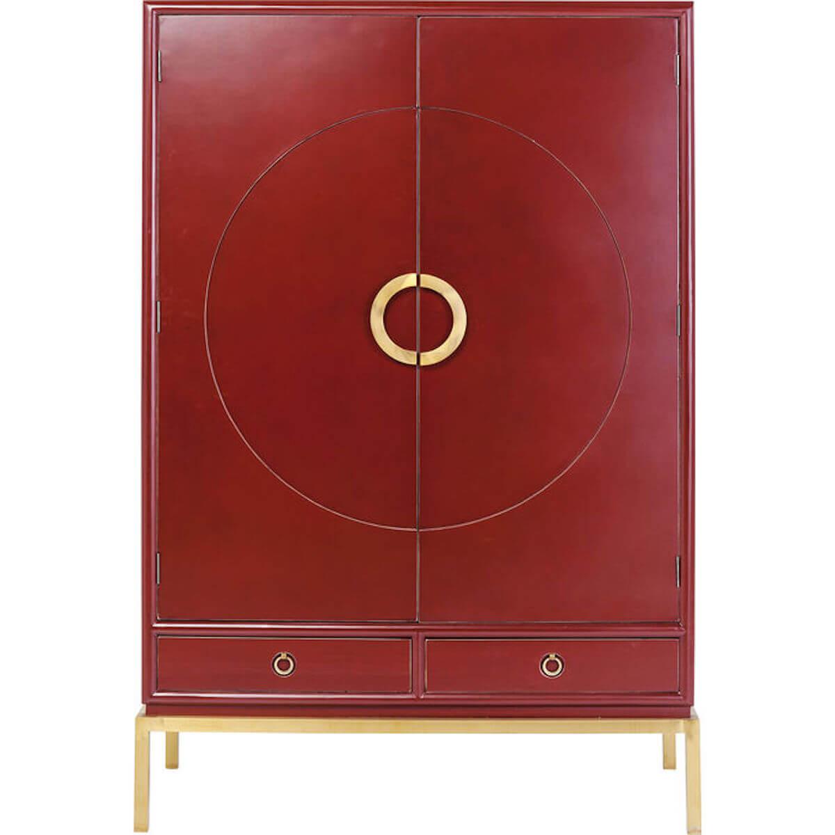 Armoire DISK Kare Design rouge