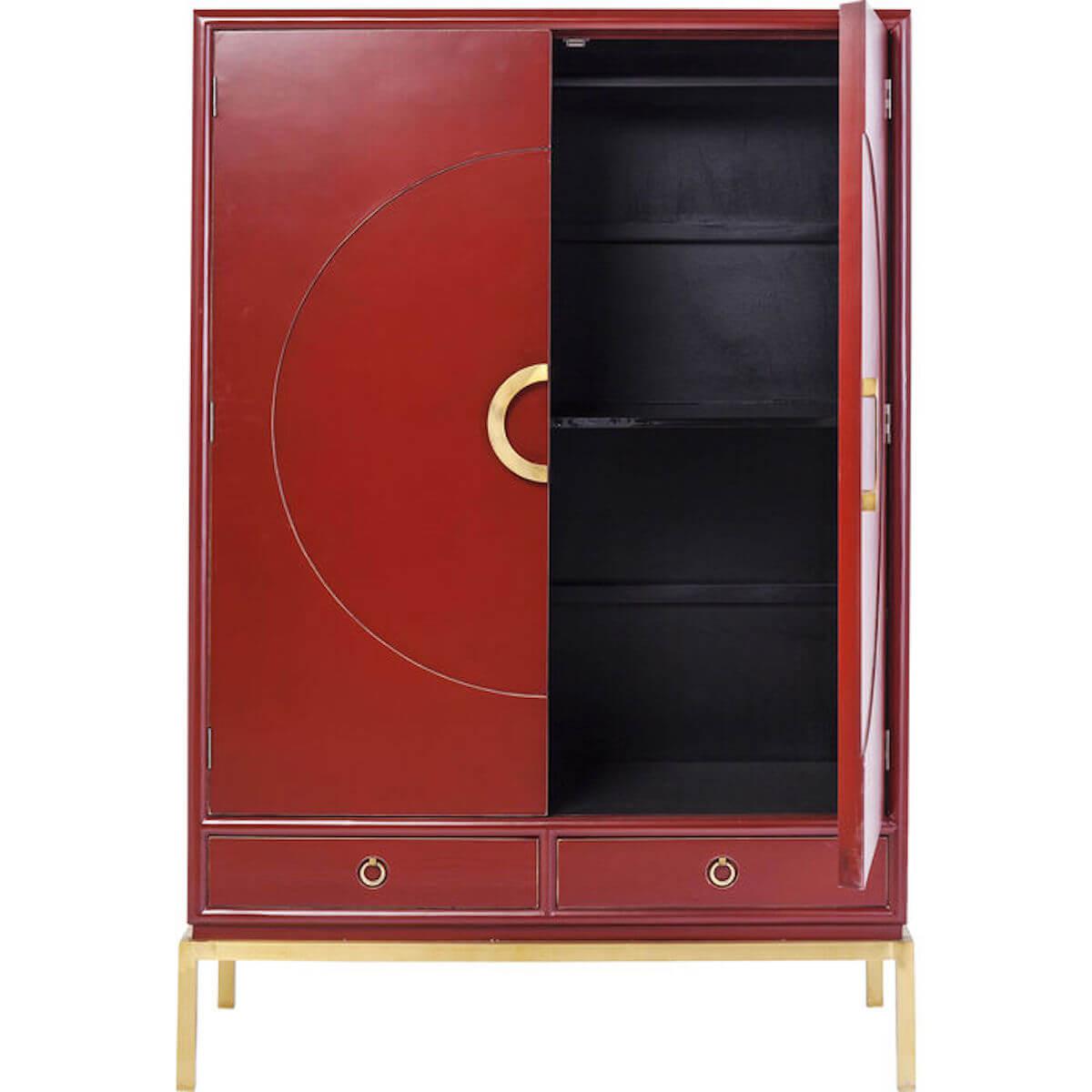 Armoire DISK Kare Design rouge