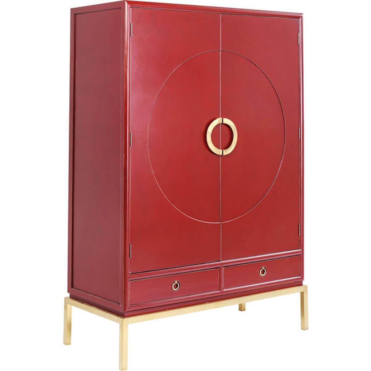 Armoire DISK Kare Design rouge