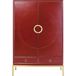 Armoire DISK Kare Design rouge