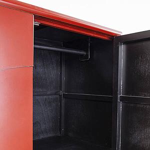 Armoire DISK Kare Design rouge