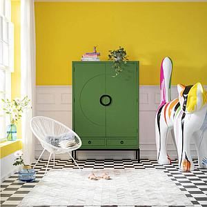 Armoire DISK Kare Design vert
