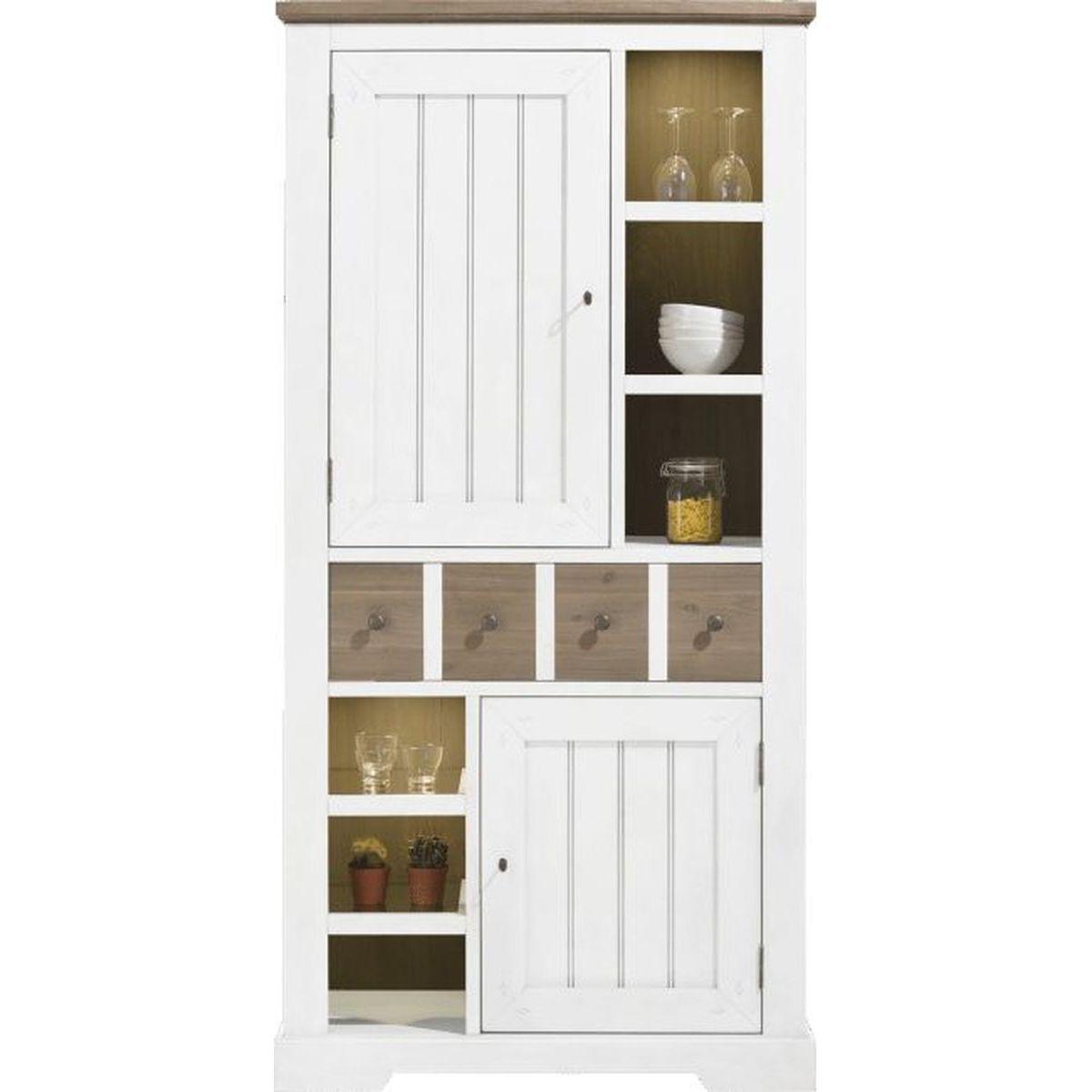 Armoire LE PORT Henders & Hazel 100x200 Pure White