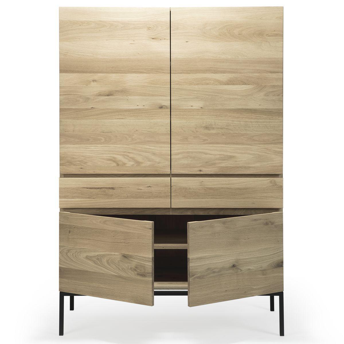 Armoire OAK LIGNA Ethnicraft black
