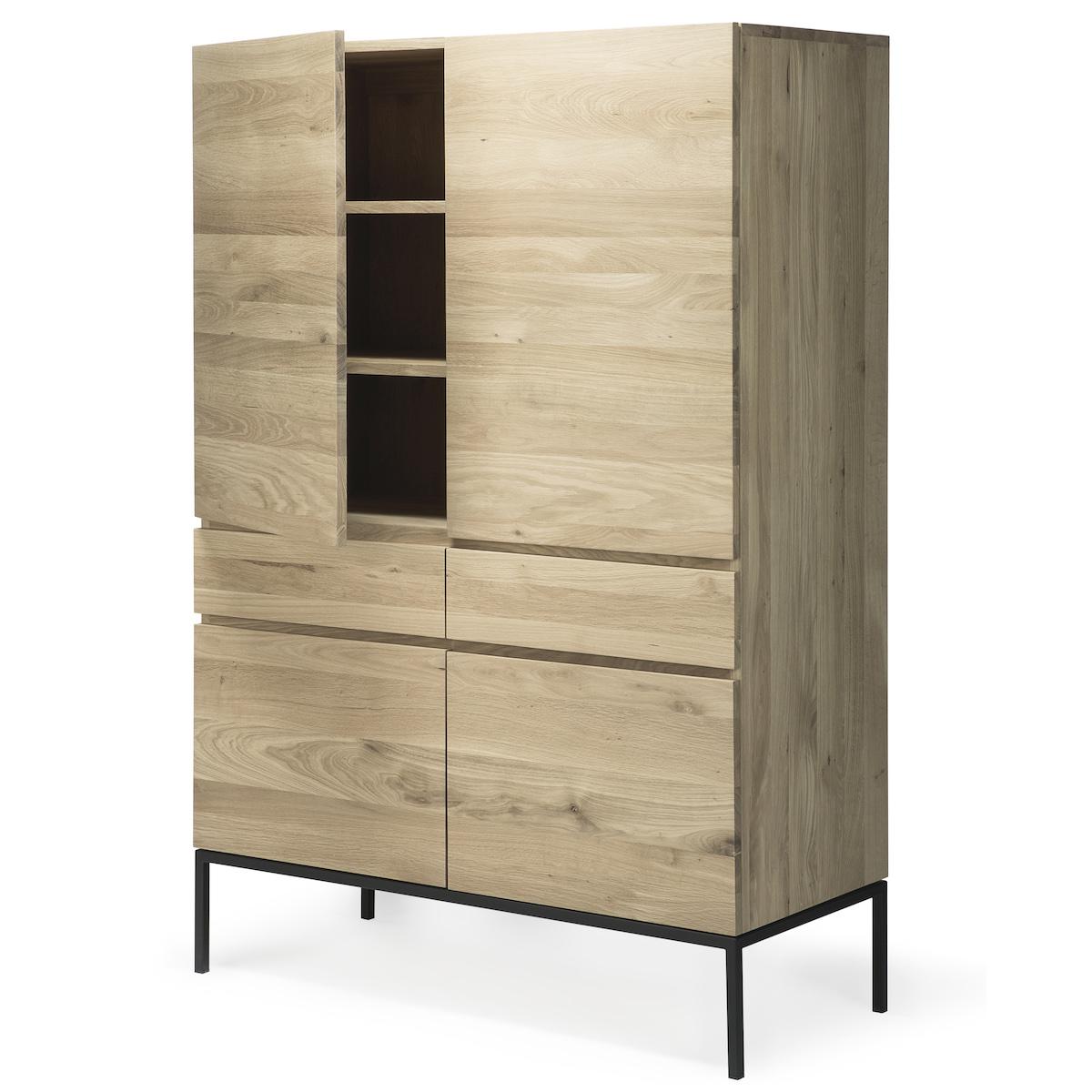 Armoire OAK LIGNA Ethnicraft black