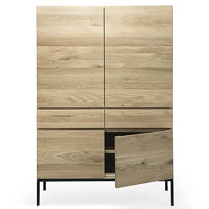Armoire OAK LIGNA Ethnicraft black