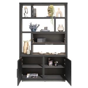 Armoire ouverte PAVIE Henders & Hazel Castle Black