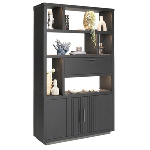 Armoire ouverte PAVIE Henders & Hazel Castle Black