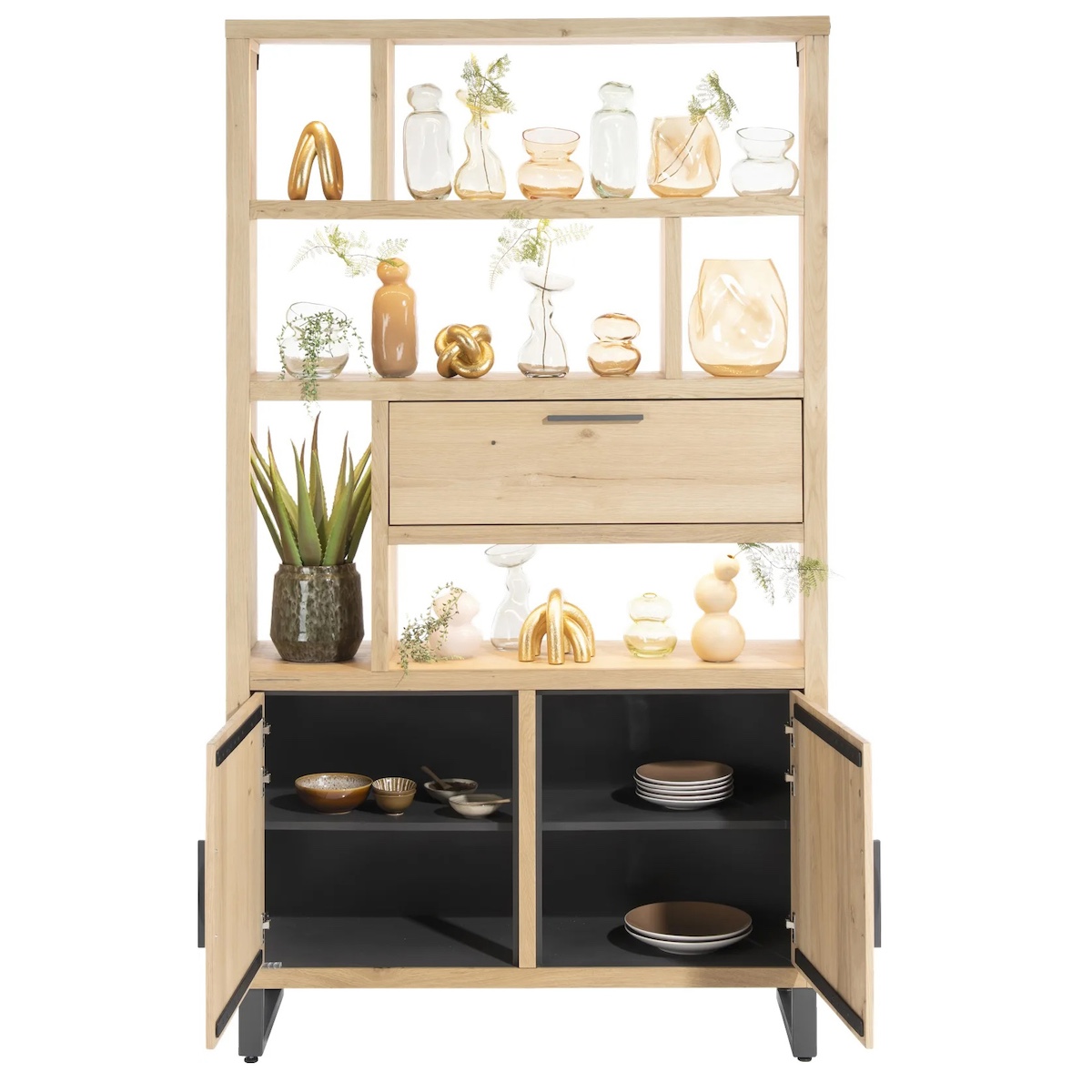 Armoire ouverte PAVIE Henders & Hazel Natural