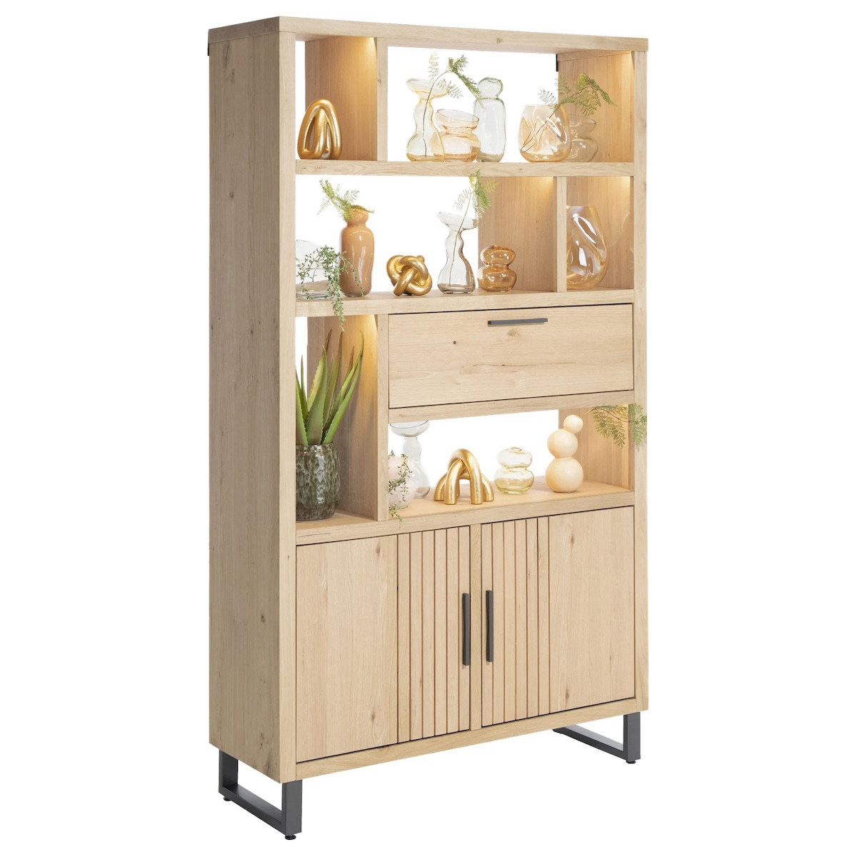 Armoire ouverte PAVIE Henders & Hazel Natural