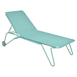 Bain de soleil HARRY Fermob bleu lagune