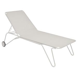 Bain de soleil HARRY Fermob stereo gris argile