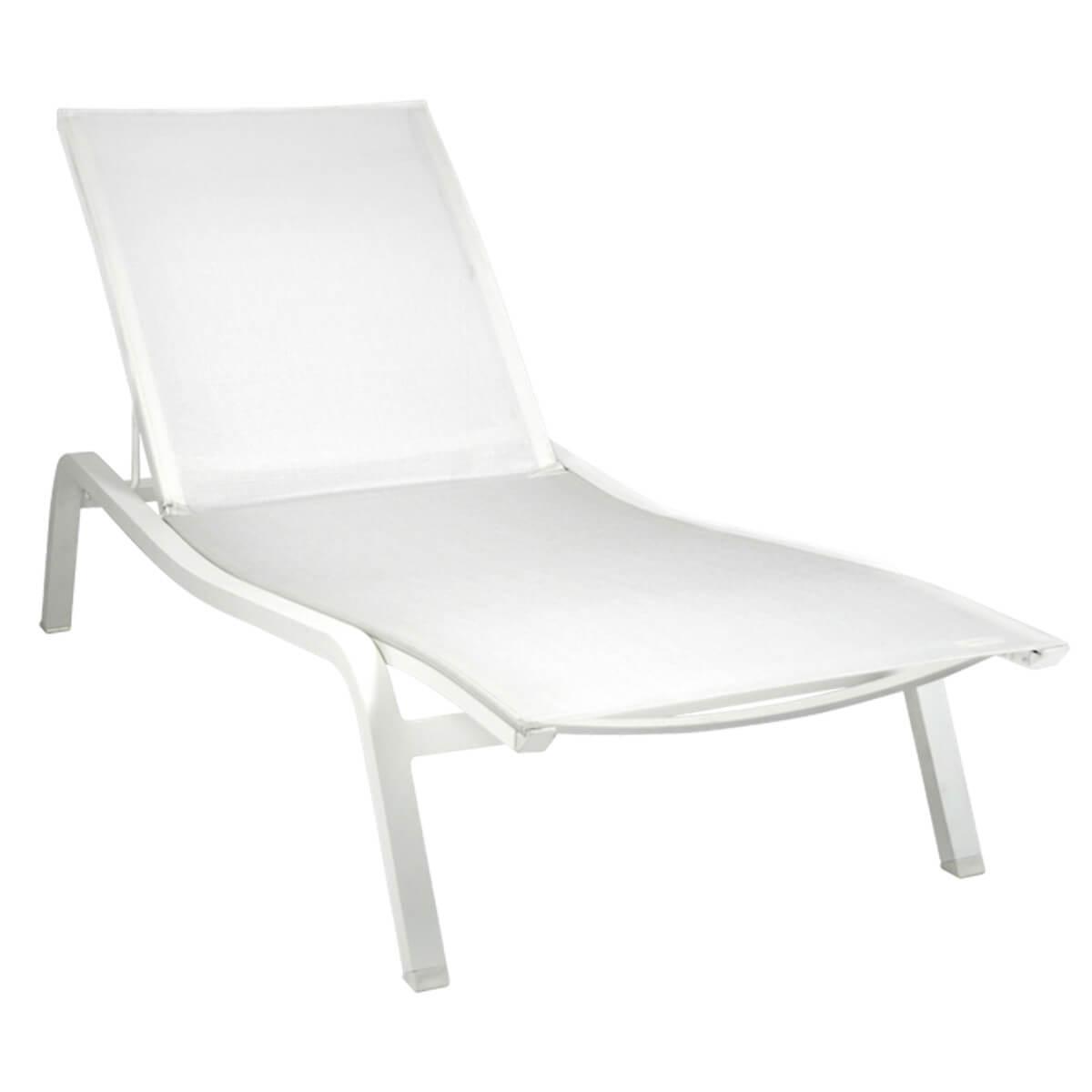 Bain de soleil XS ALIZE Fermob blanc coton