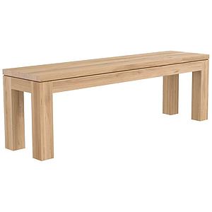 Banc 140cm STRAIGHT Ethnicraft chêne