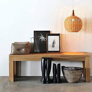 Banc 140cm STRAIGHT Ethnicraft chêne