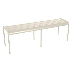 Banc 145cm LUXEMBOURG Fermob gris argile