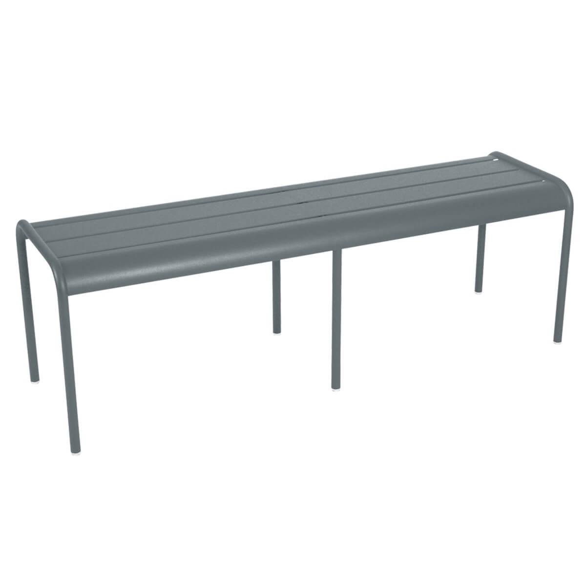 Banc 145cm LUXEMBOURG Fermob gris orage