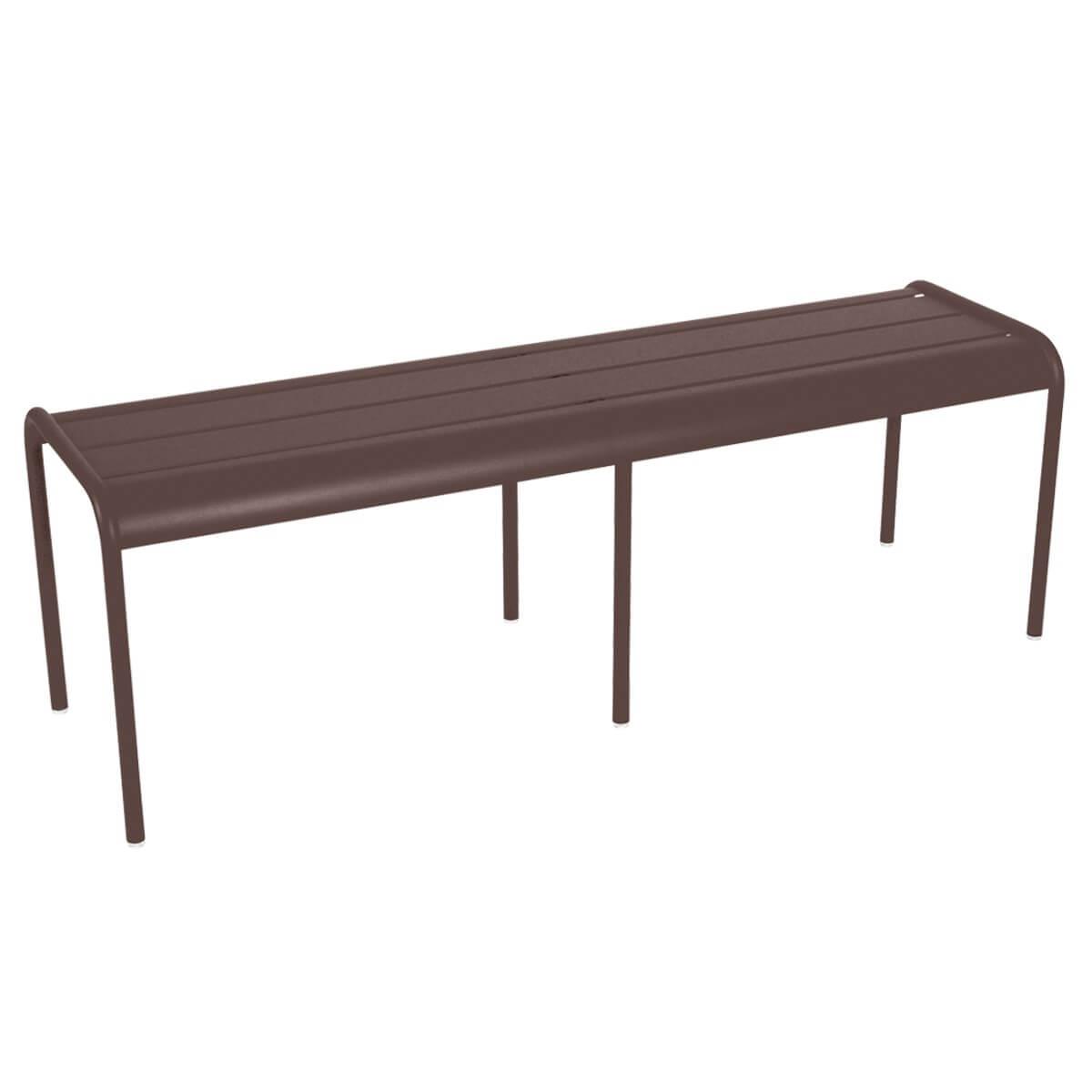 Banc 145cm LUXEMBOURG Fermob Rouille