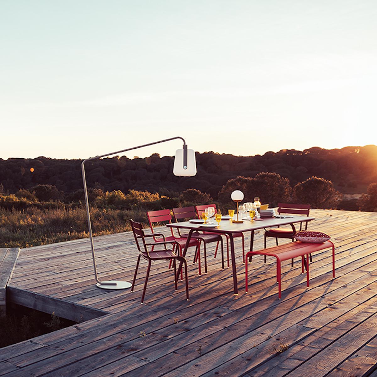 Banc 145cm LUXEMBOURG Fermobbleu acapulco