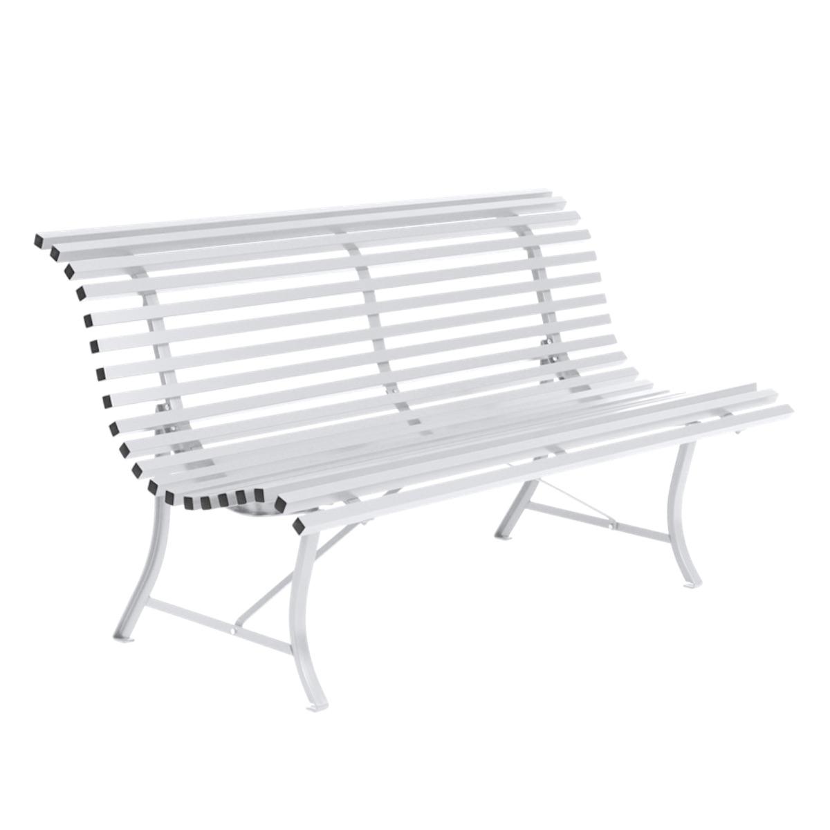 Banc 150cm LOUISIANE Fermob blanc coton