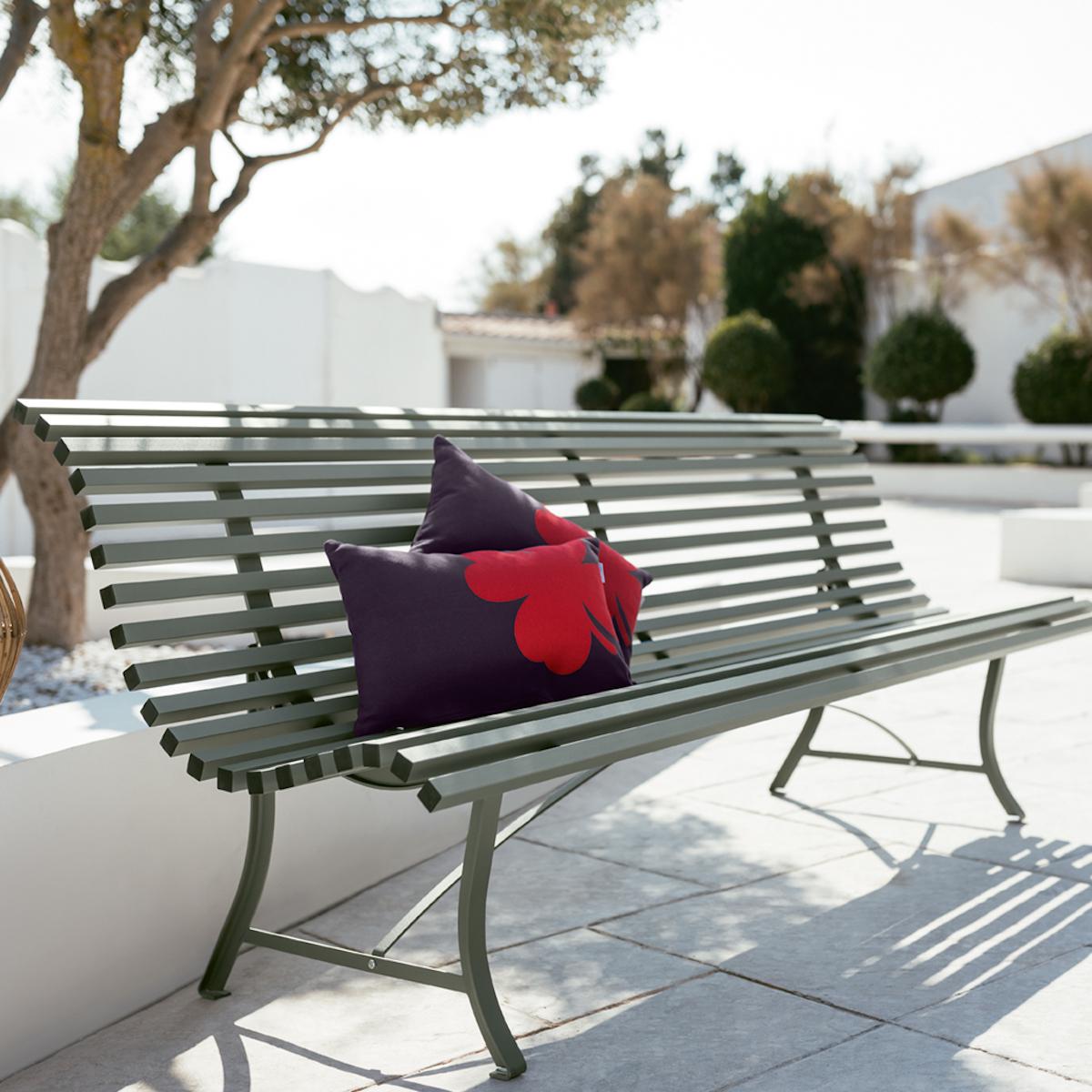 Banc 150cm LOUISIANE Fermob bleu abysse