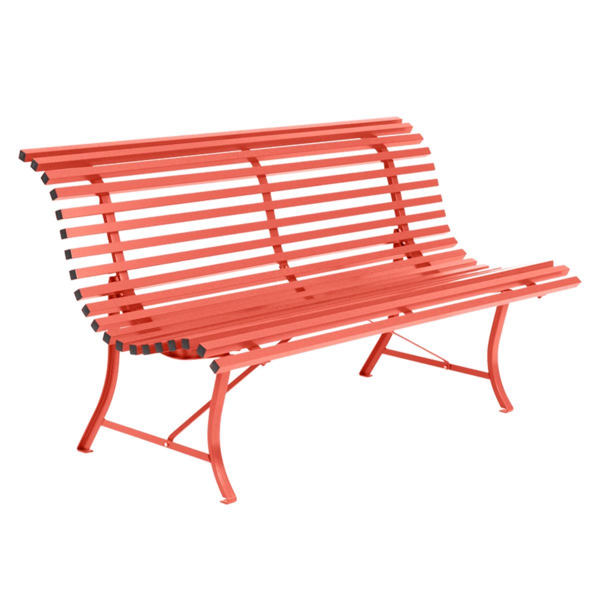 Banc 150cm LOUISIANE Fermob capucine